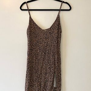 REFORMATION Marlowe Dress in Leopard